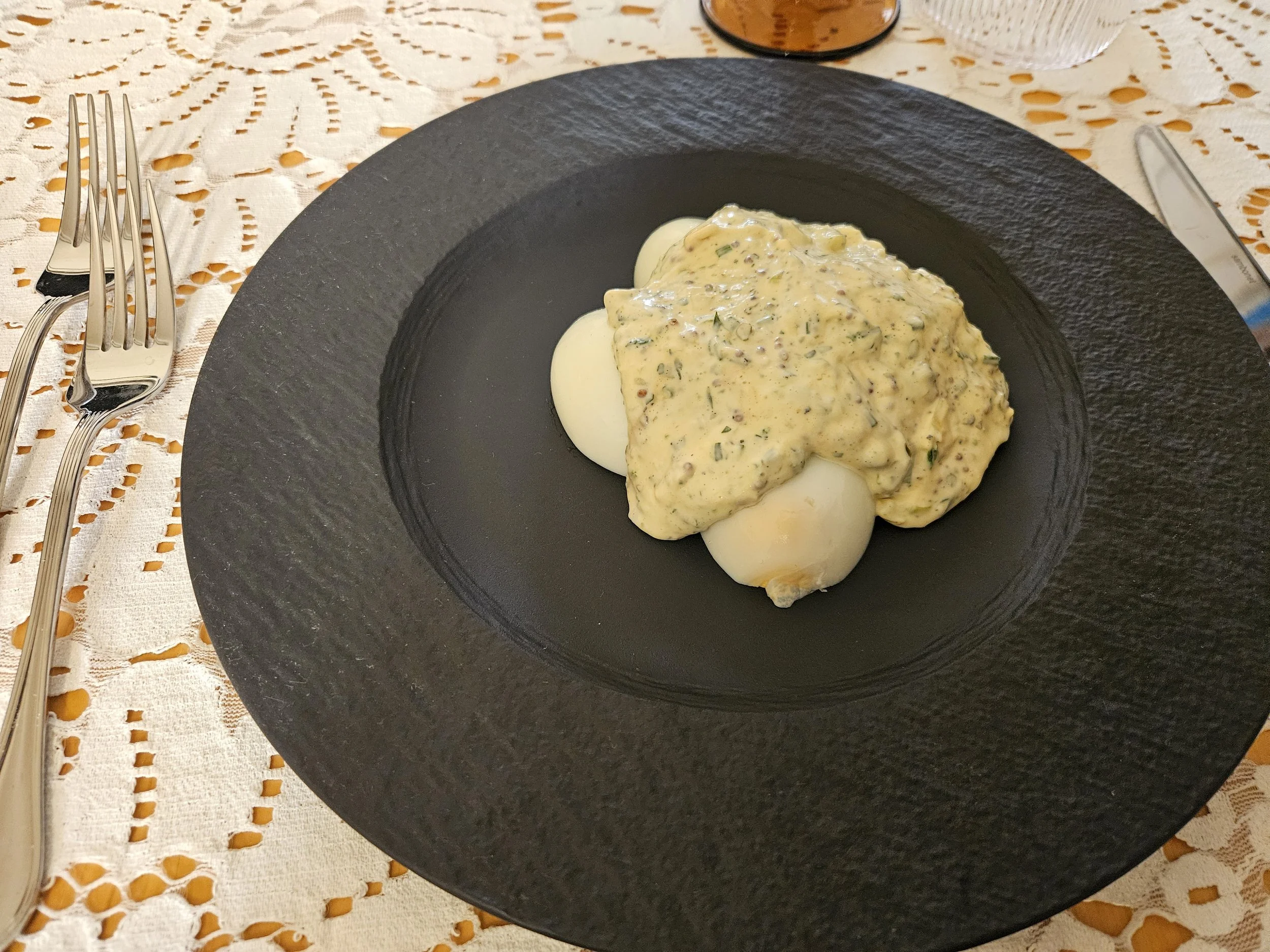 Œufs à la sauce tartare