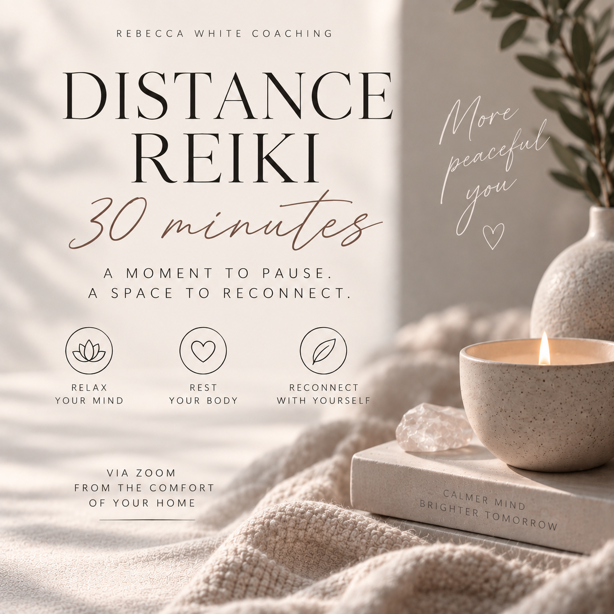 DISTANCE REIKI 30 MINUTES