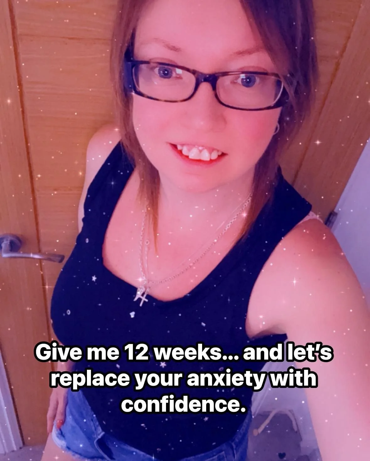 Imagine where you could be 12 weeks from now.

Feeling calmer.

Thinking kinder thoughts about yourself.

Setting healthy boundaries without guilt.

Trusting yourself instead of questioning every decision.

Walking into a room without anxiety taking 