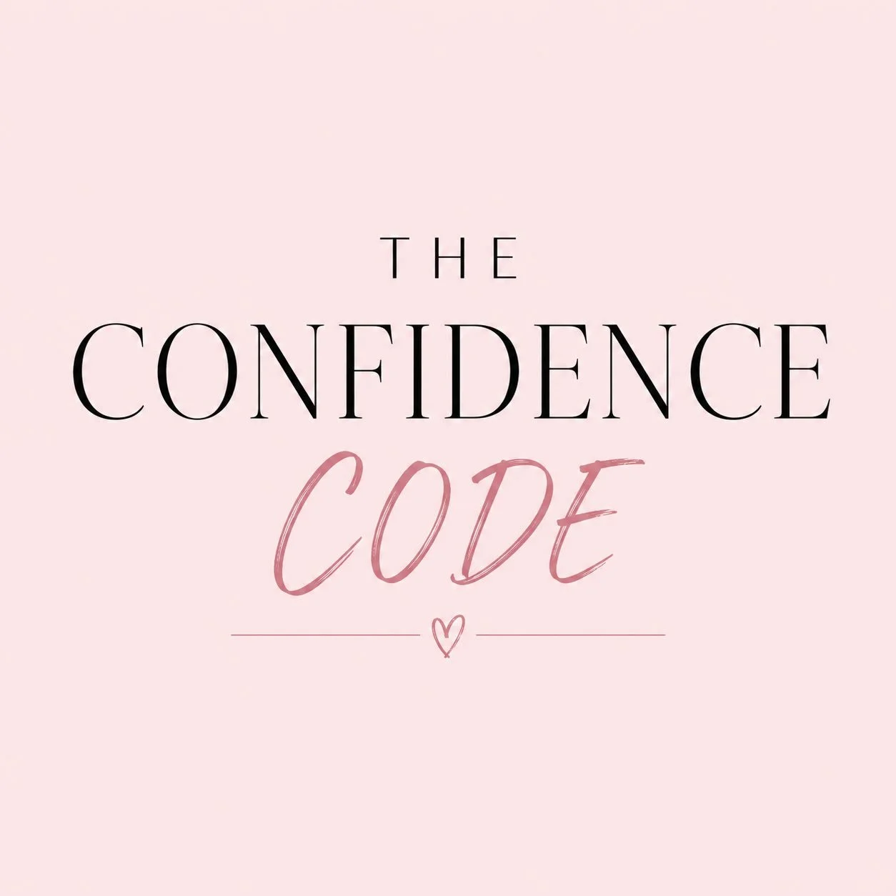 The Confidence Code has had a GLOW UP. ✨

Same mission. New energy. A whole new level.

The Confidence Code is for the woman who is ready to stop second guessing herself, stop playing small and stop letting anxiety call the shots.

This isn&rsquo;t a
