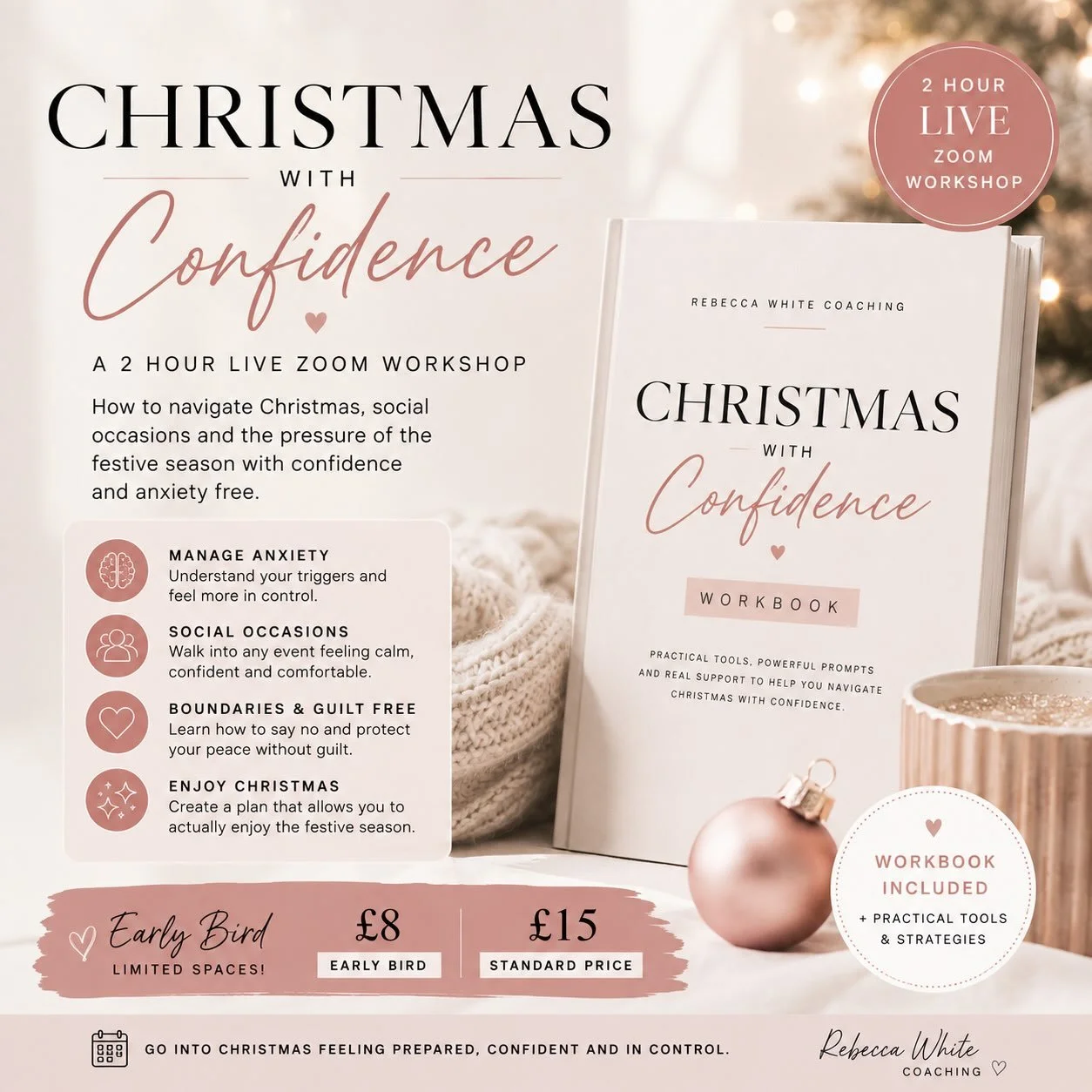 No one wants to go into Christmas already planning which social occasions they&rsquo;re going to avoid because of anxiety.

The parties you don&rsquo;t go to.
The invitations you turn down.
The overthinking before and after.
The pressure to keep ever
