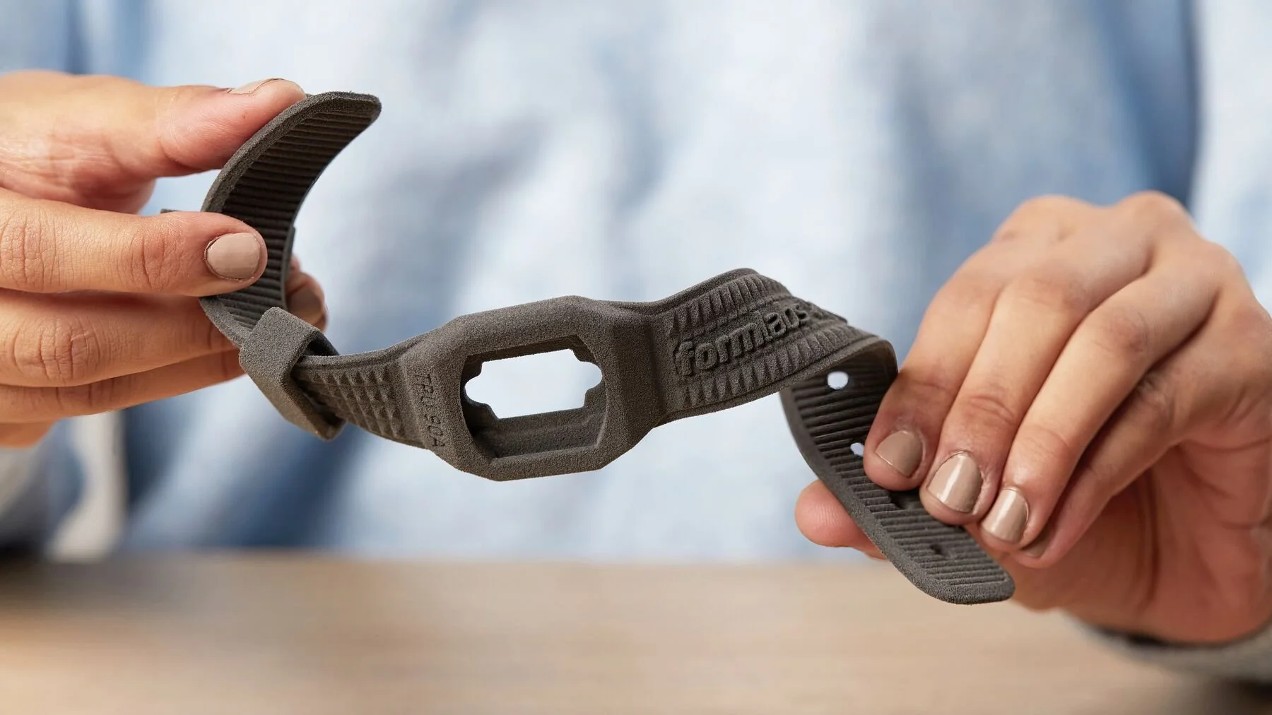 FS1092A-TPU Powder 3D Printed Wrist Watch