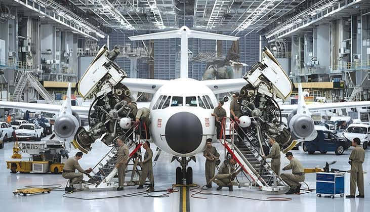 3DTIV Aeronautical Industry Plane Engine