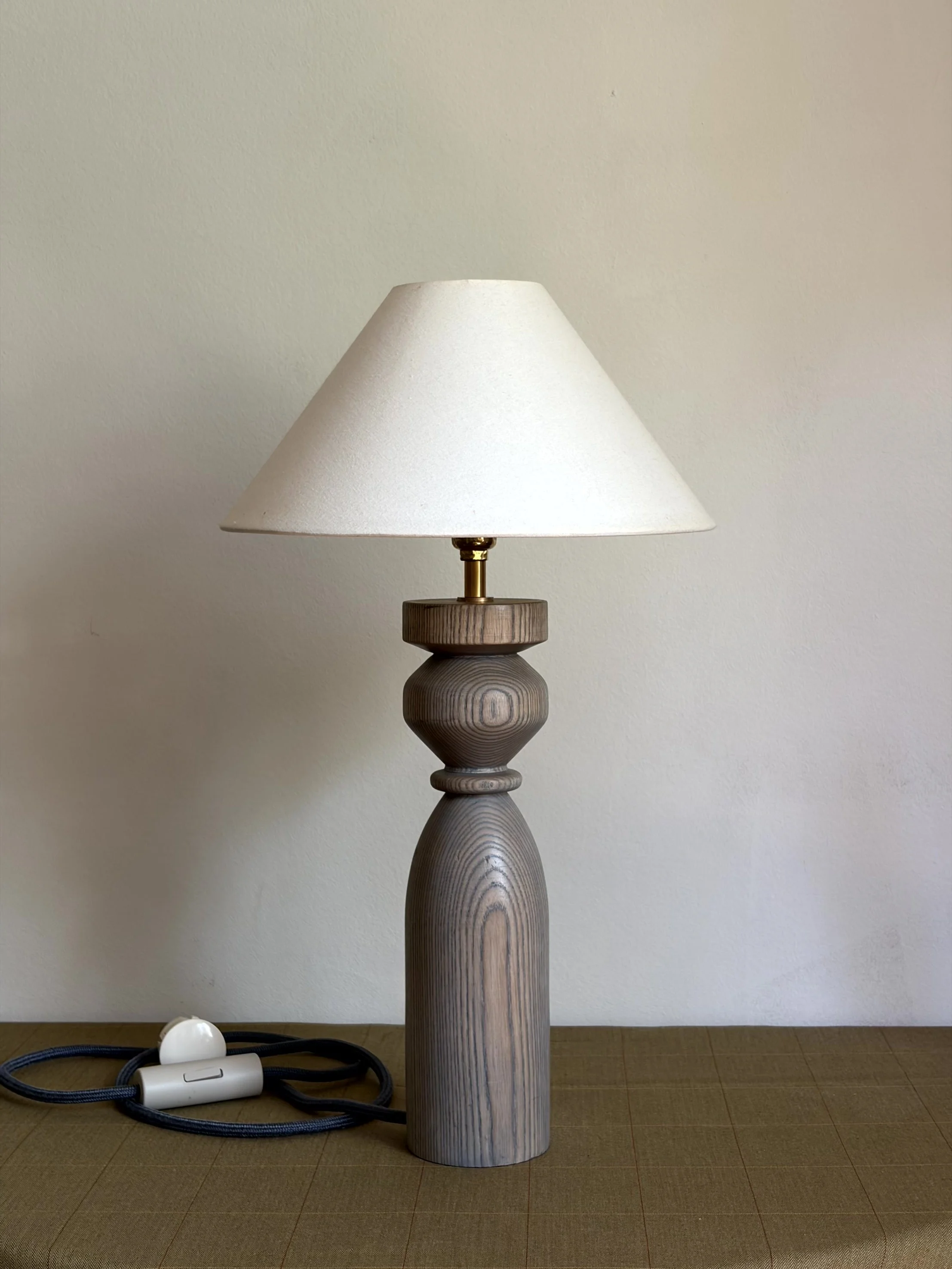 lamp n.10 (cotton, oak)