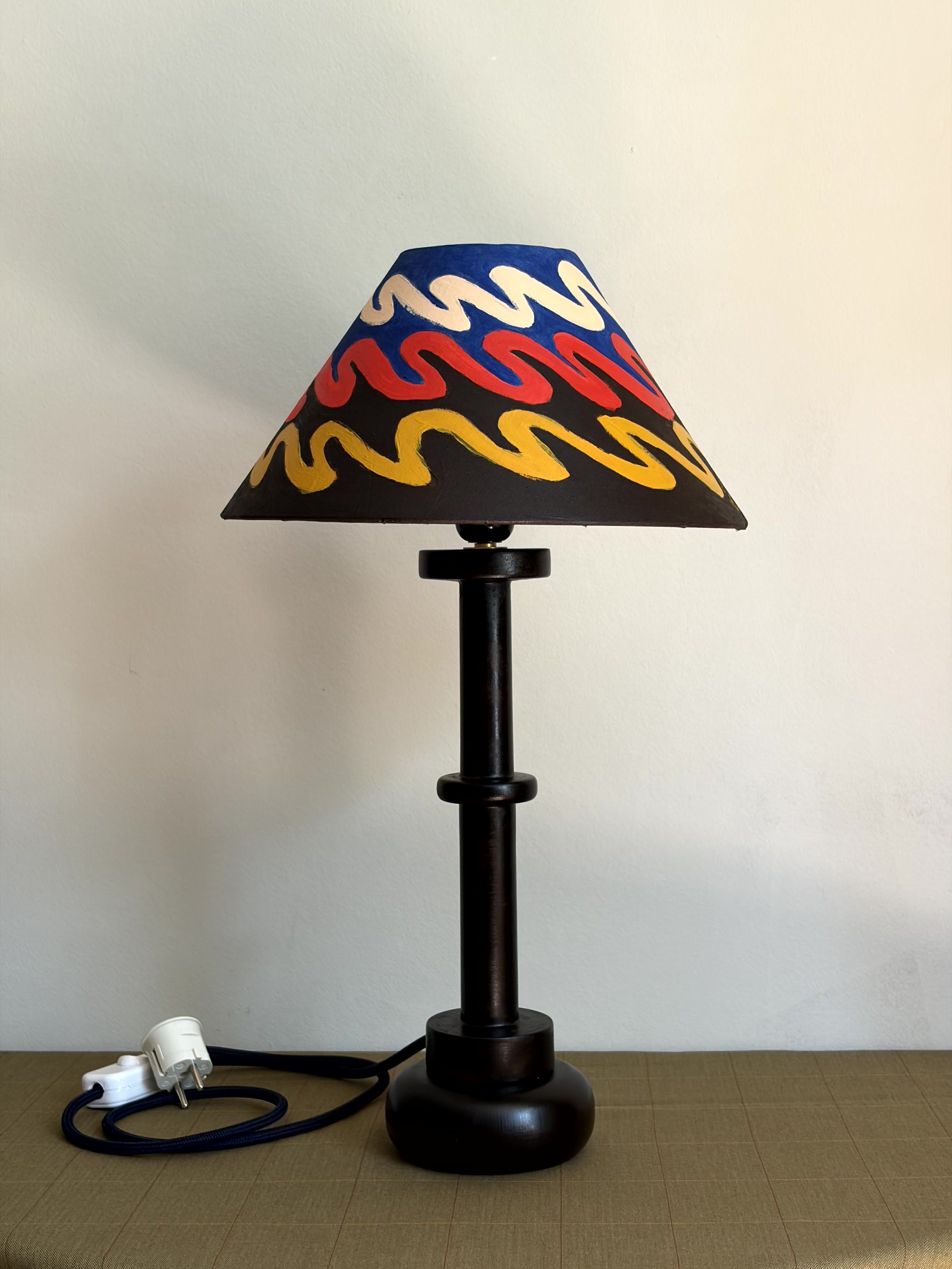 lamp n.08 (cotton, maple)