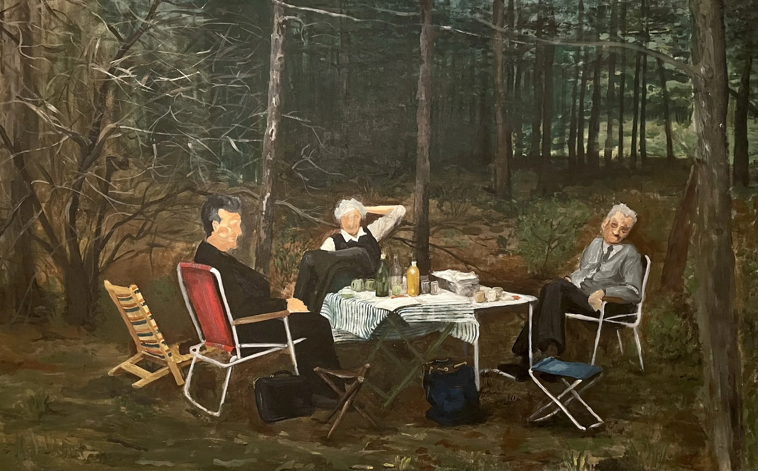 "Forest" acrylic on canvas, 2021
