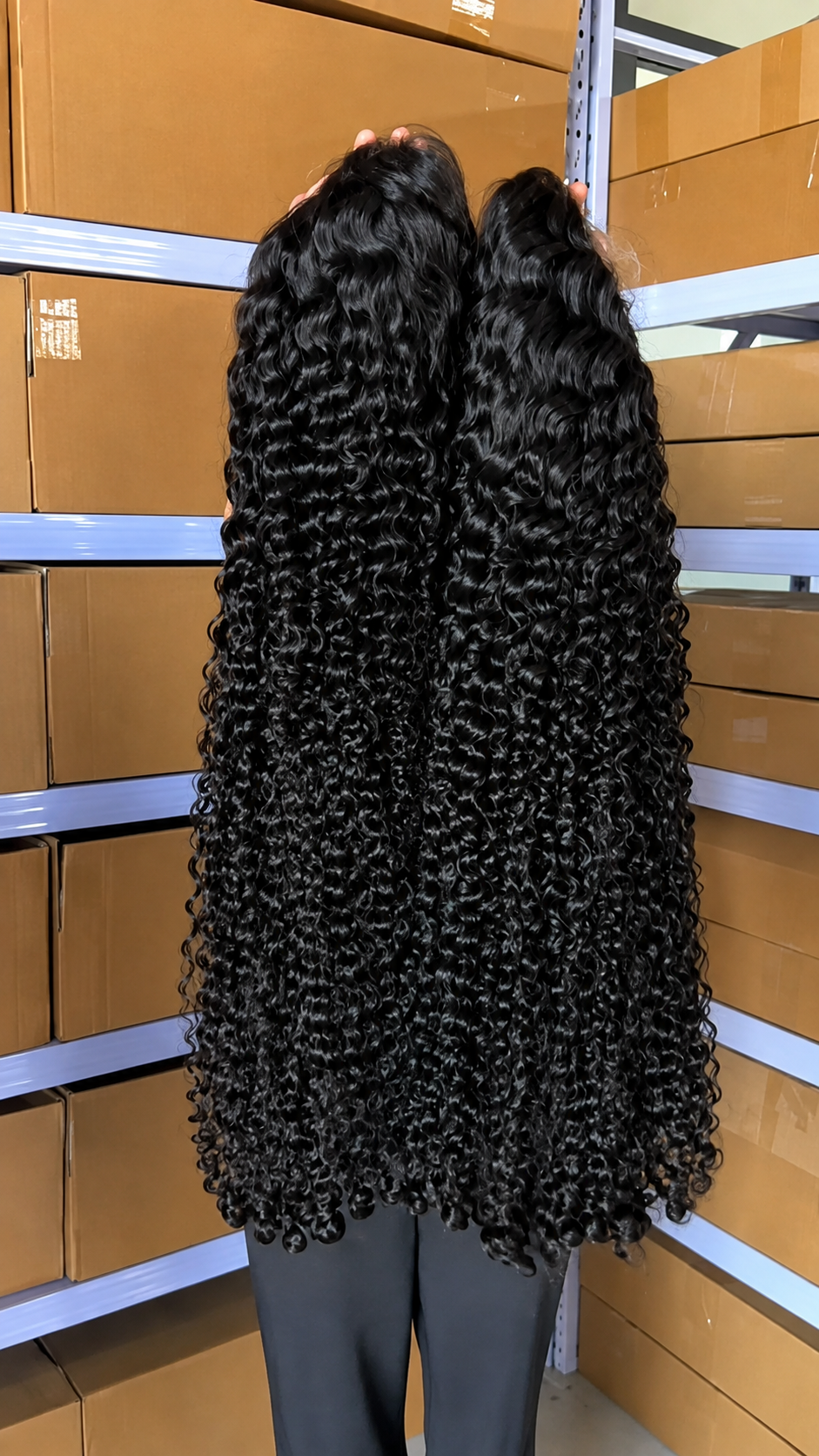 Burmese Curly Hair Long Wig