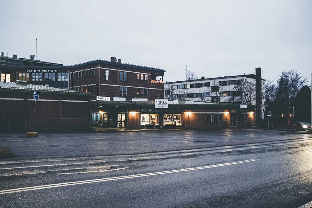 Valokuvia Sastamalasta. Aittalahdenkatu Vammalassa.