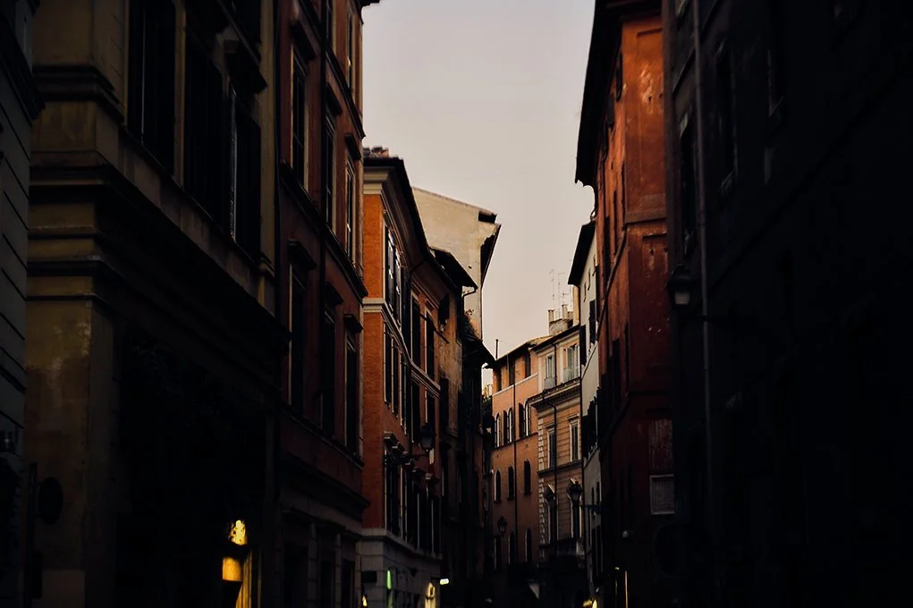 Alley in Rome Italy