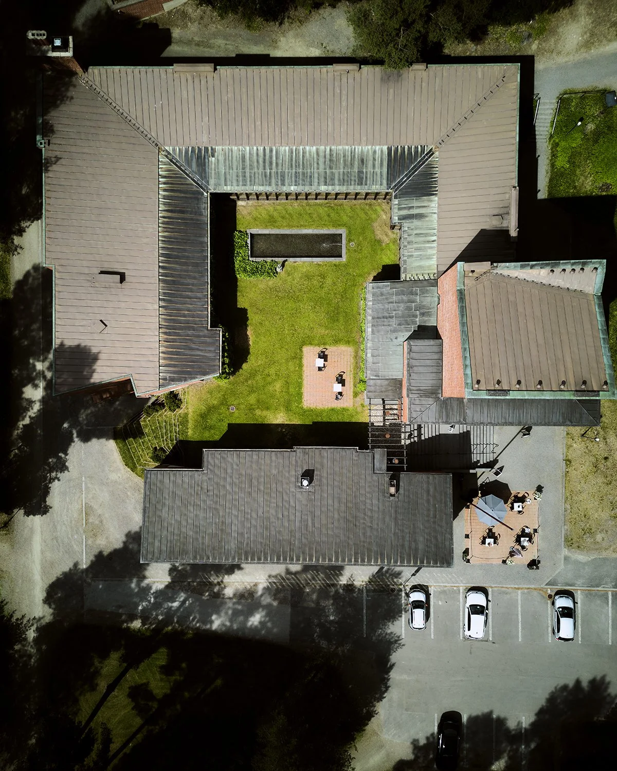 Säynätsalon kunnantalo - Dronevalokuvaus