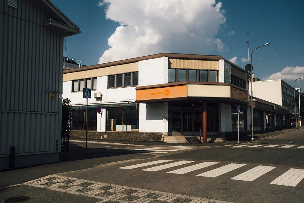 Valokuvia Torniosta. Tornion Keskikatu