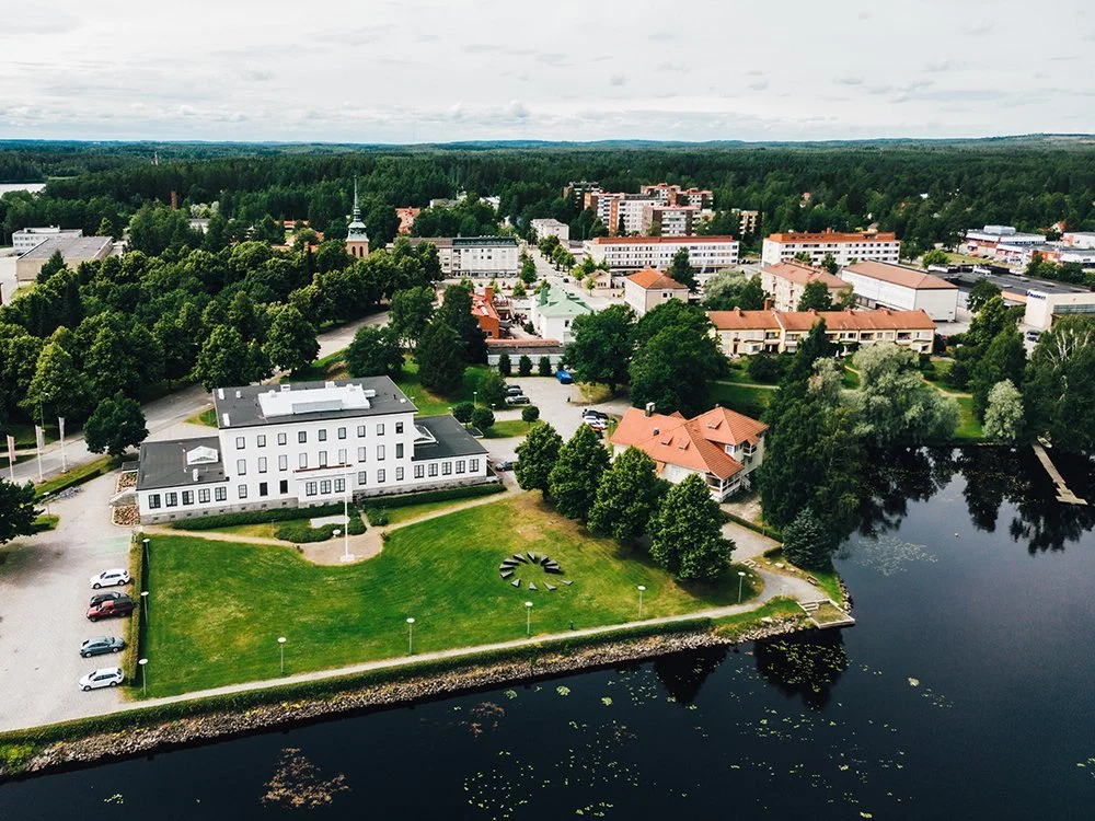 Mänttä ilmasta. Dronekuvaus Mäntästä