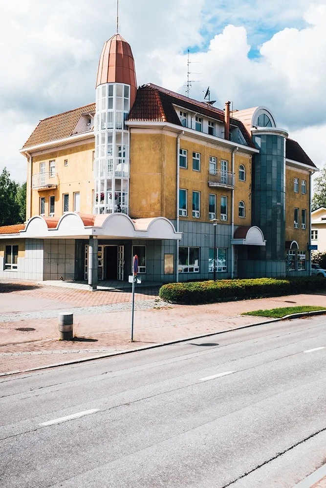 Rakennus Kyröskoskella - Valokuvia Suomesta