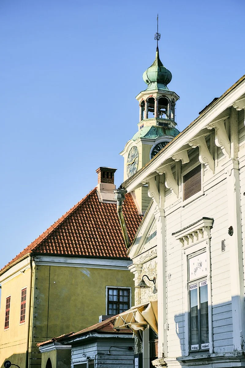 Valokuva Rauman Raatihuoneesta. Valokuvia Raumalta