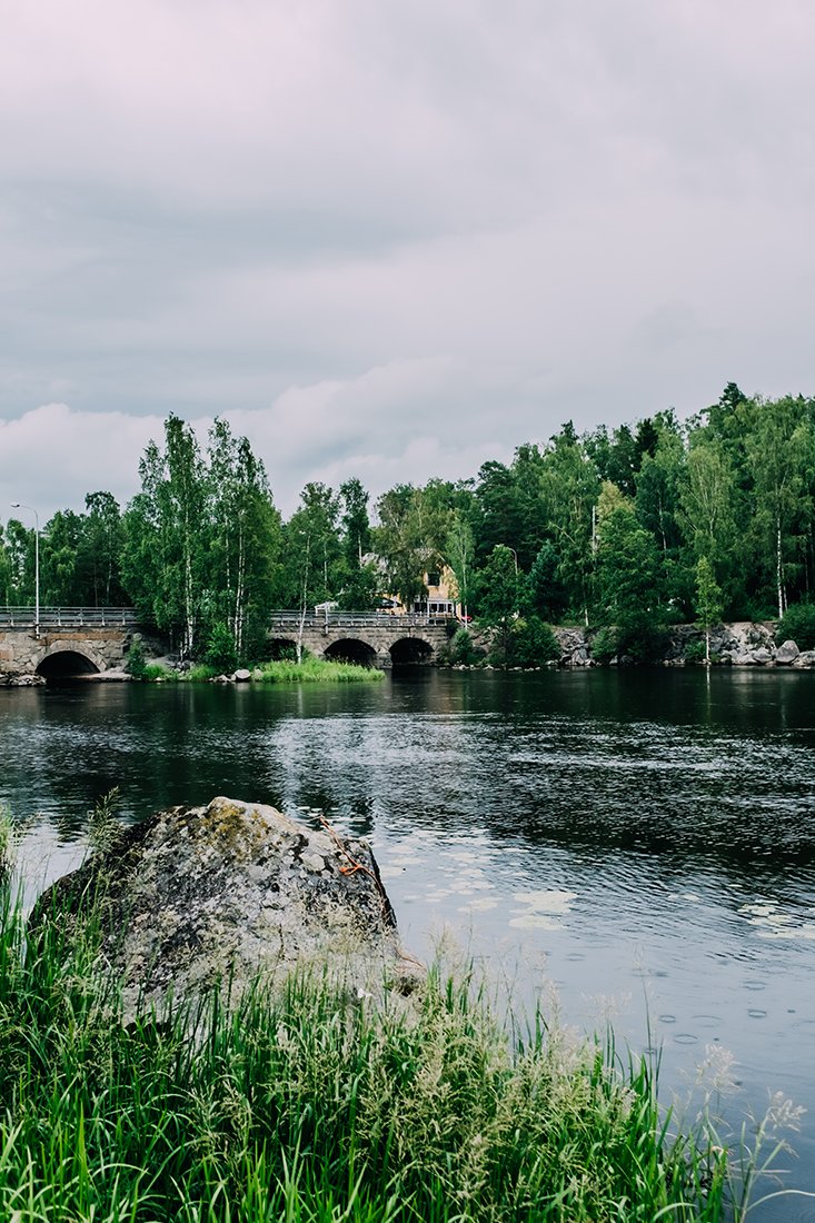 Valokuva Siuronkoskelta. Maisemia Nokialta.