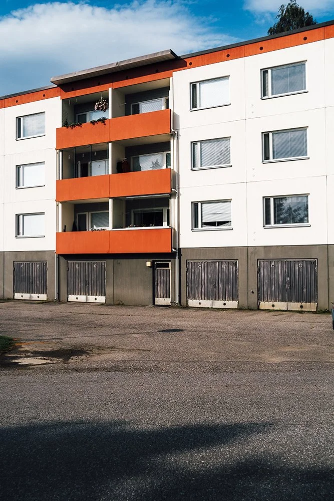 Kerrostalo Kangasalalla. Myllystenpohjantie