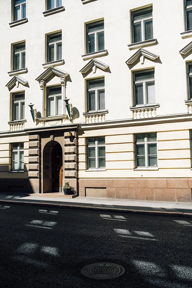 Taloja Krunikassa. Kuvia Helsingistä