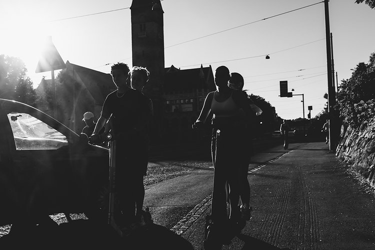Valokuvia Helsingistä - Nuorisoa kesällä