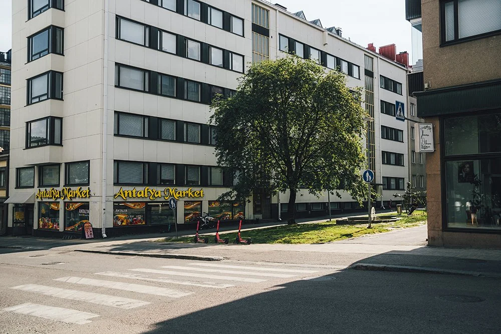 Kilpisenkatu Jyväskylässa. Valokuvia Jyväskylästä