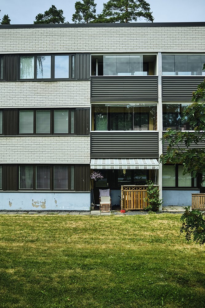 Kerrostalo Urjalassa - Valokuvia Suomesta