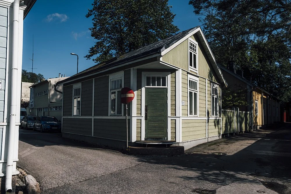 Sepänkatu Tammisaaressa. Valokuvia Tammisaaresta