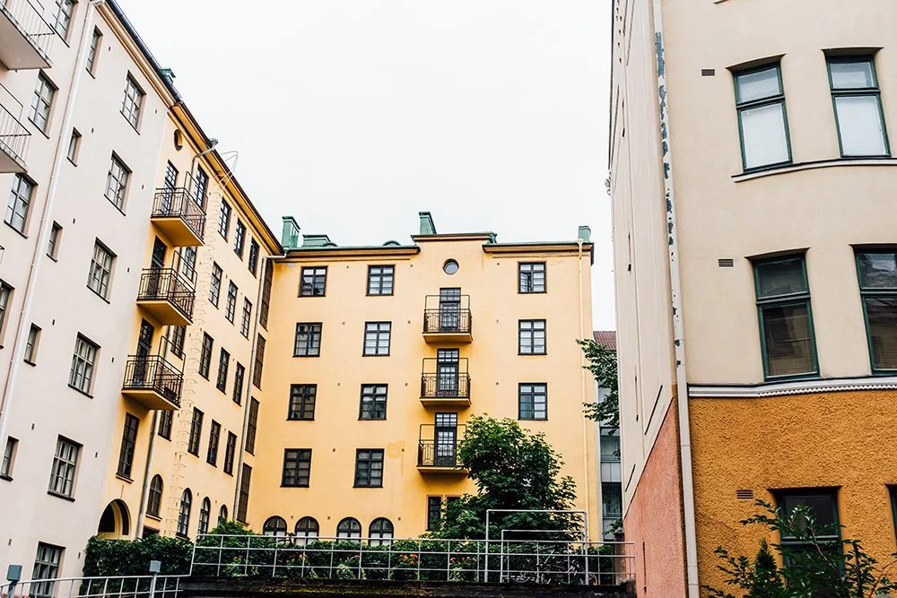 Sisäpiha Turussa