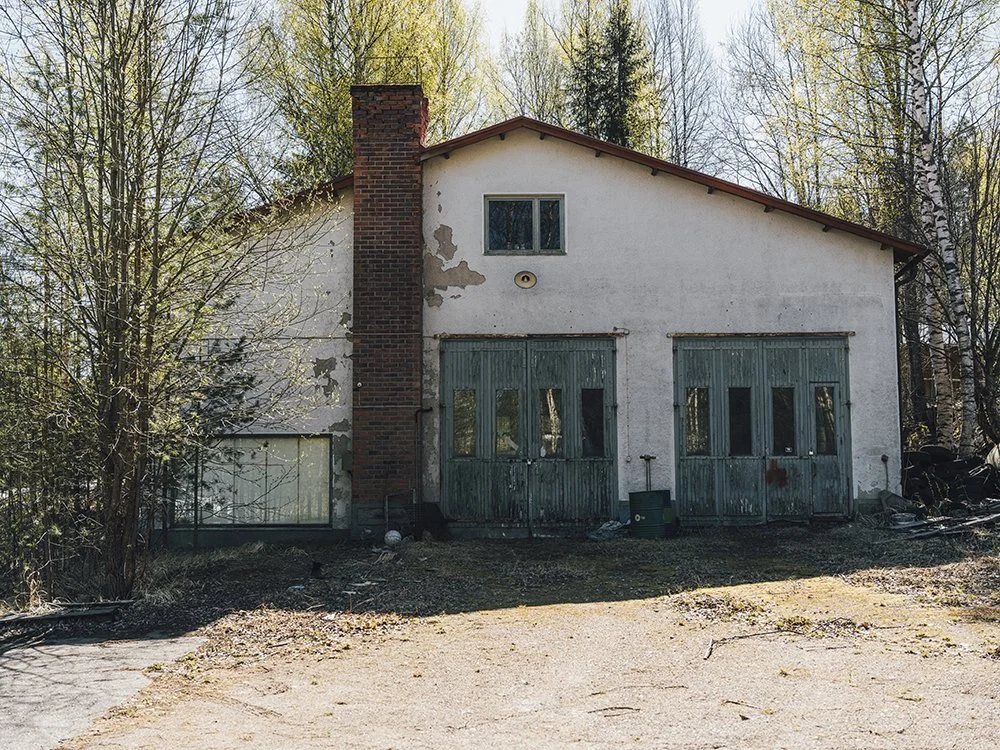 Ruoveden vanha neste Ruovedentie. Valokuvia Ruovedeltä