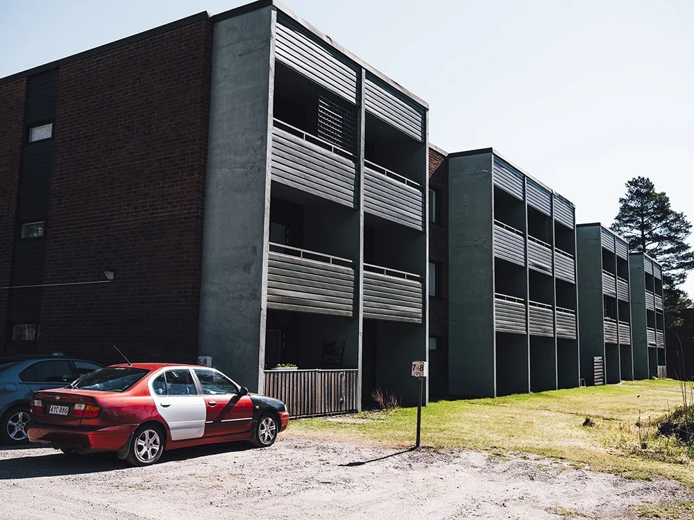 Honkalantie Ruovedellä. Valokuvia Ruovedeltä
