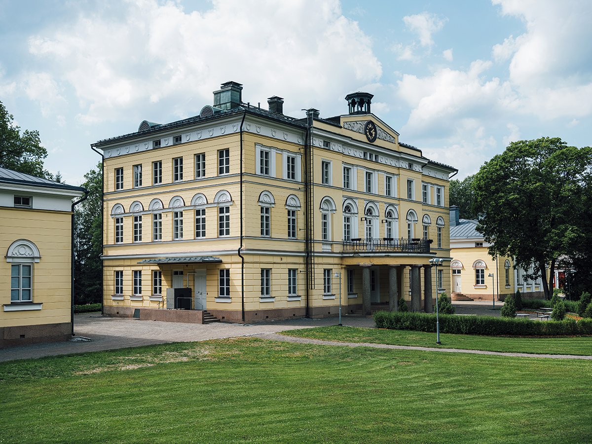 Valokuva Eurajoella sijaitsevasta Vuojoen Kartanosta