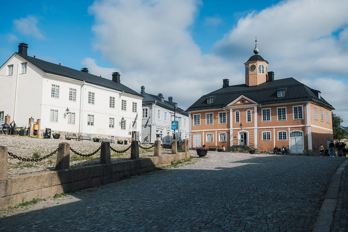 Valokuvia vanhasta Porvoosta. Porvoon museo