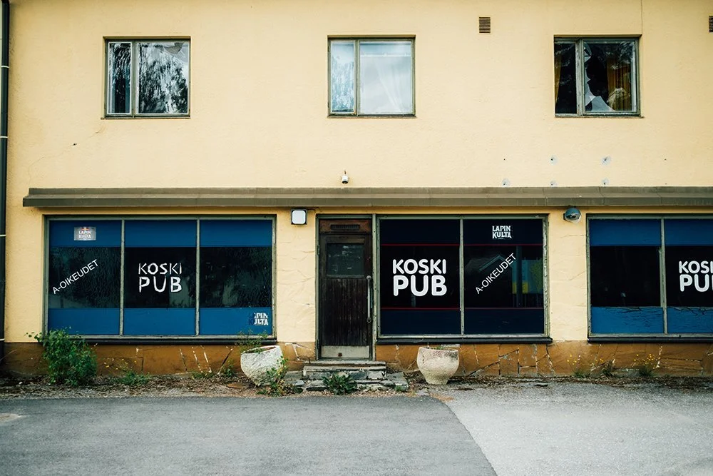 Hylätty Koski Pub Juupajoella