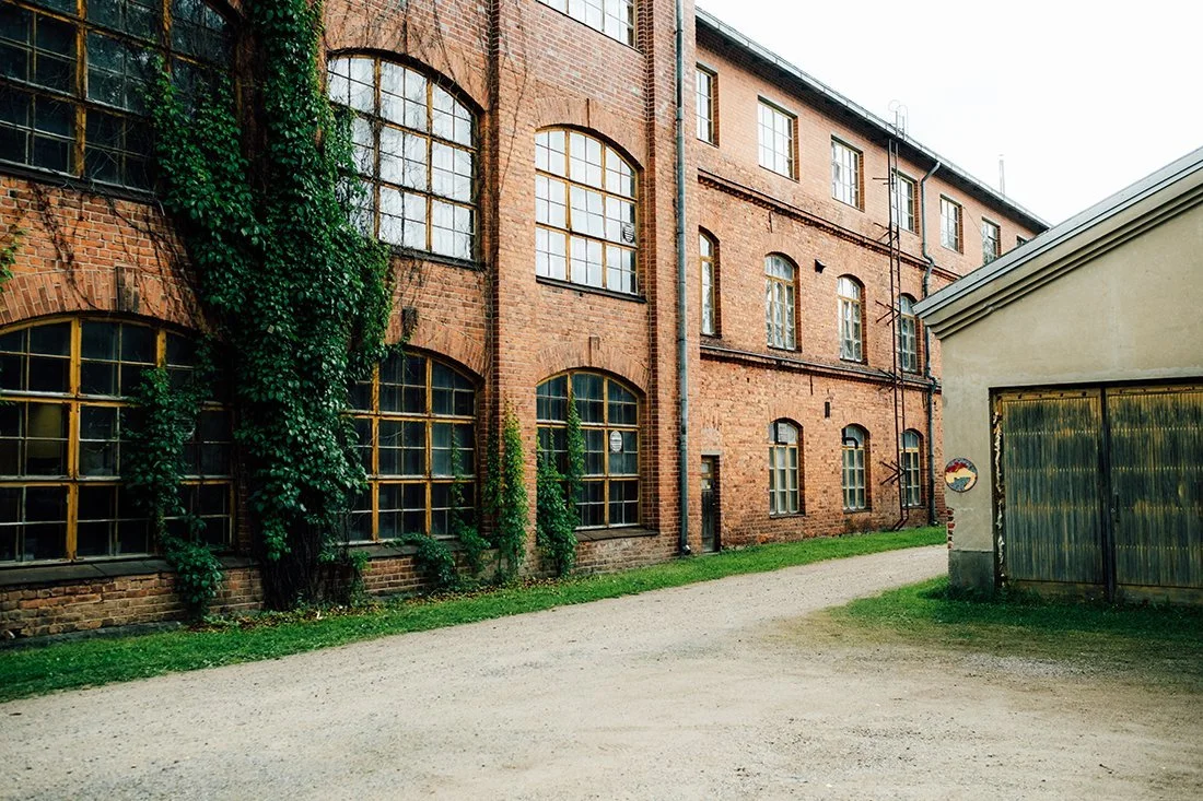 Tehtaita Juupajoella - Valokuva Walleniuksen Vapriikilta