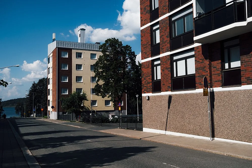 Rauhankatu Hämeenlinnassa. Valokuvia Hämeestä