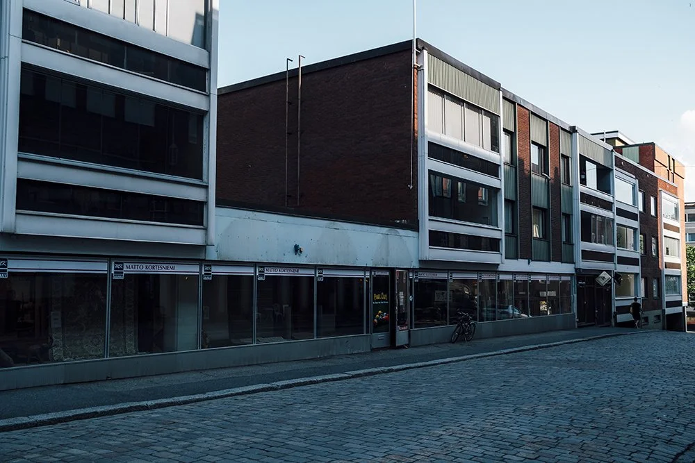 Kerrostaloja Hämeenlinnassa