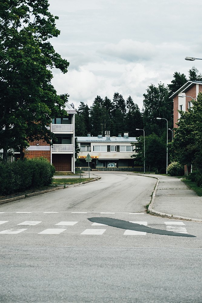 Valokuva Vilppulan keskustasta
