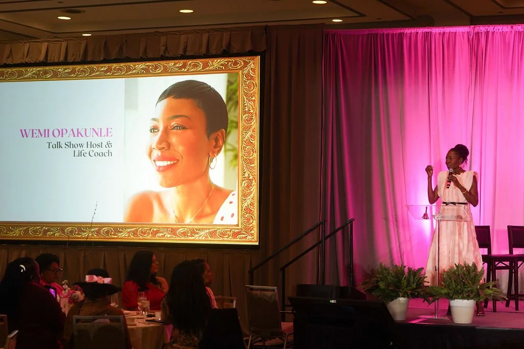 Wemi Opakunle Speaking at Event
