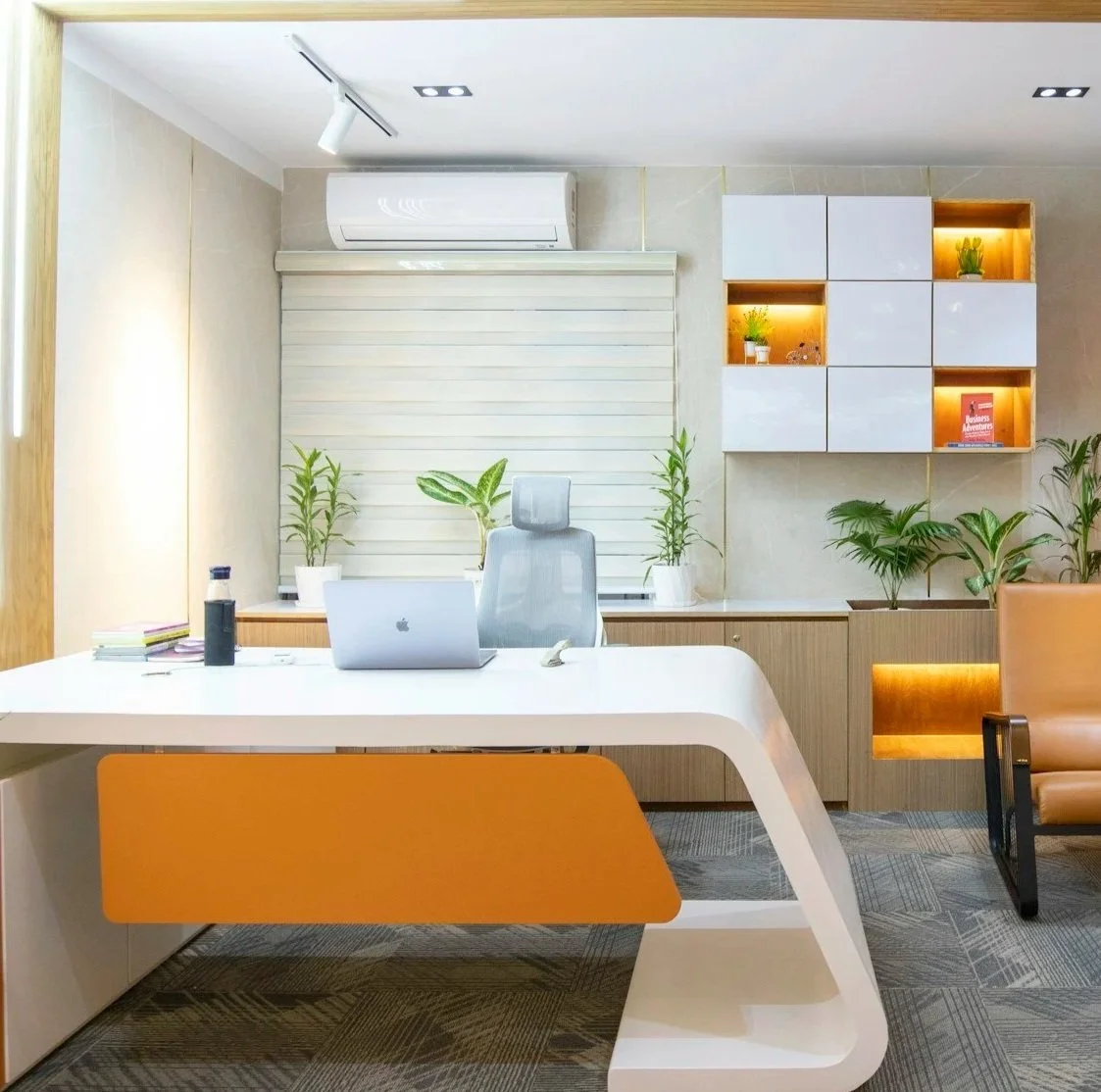Une climatisation discrète pour améliorer le confort thermique de vos espaces intérieurs.