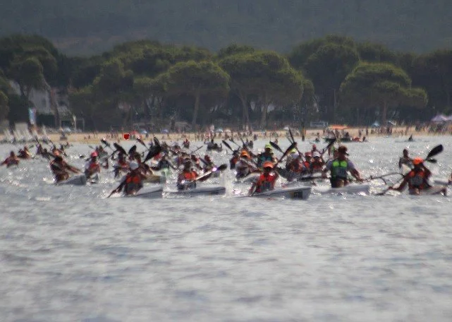 3ª Competición Copa Balear de Kayak de Mar XXX Volta a les Illes Malgrats, Santa Ponsa (Calvià)
