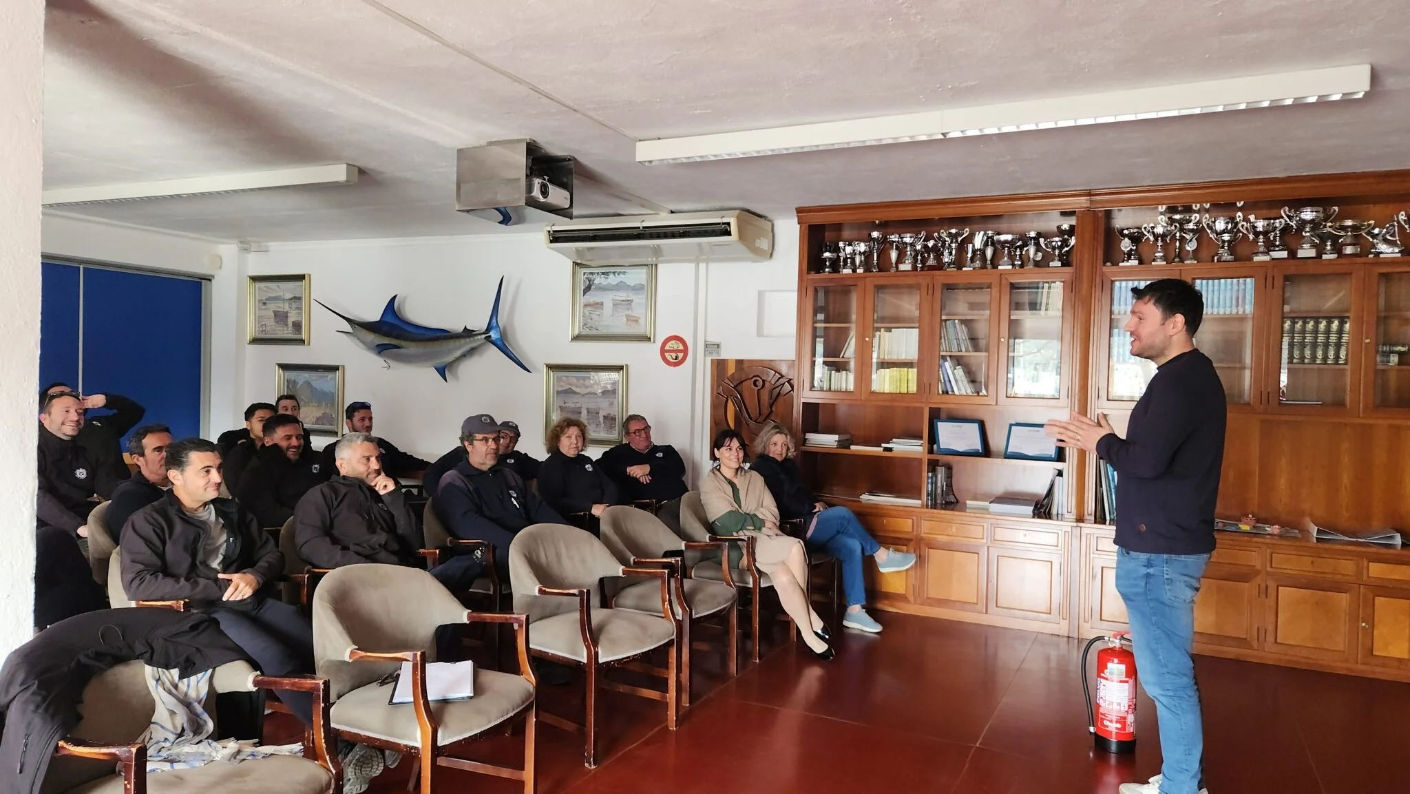 Cursos de formación para lo empleados del Club de Vela Puerto de Andratx