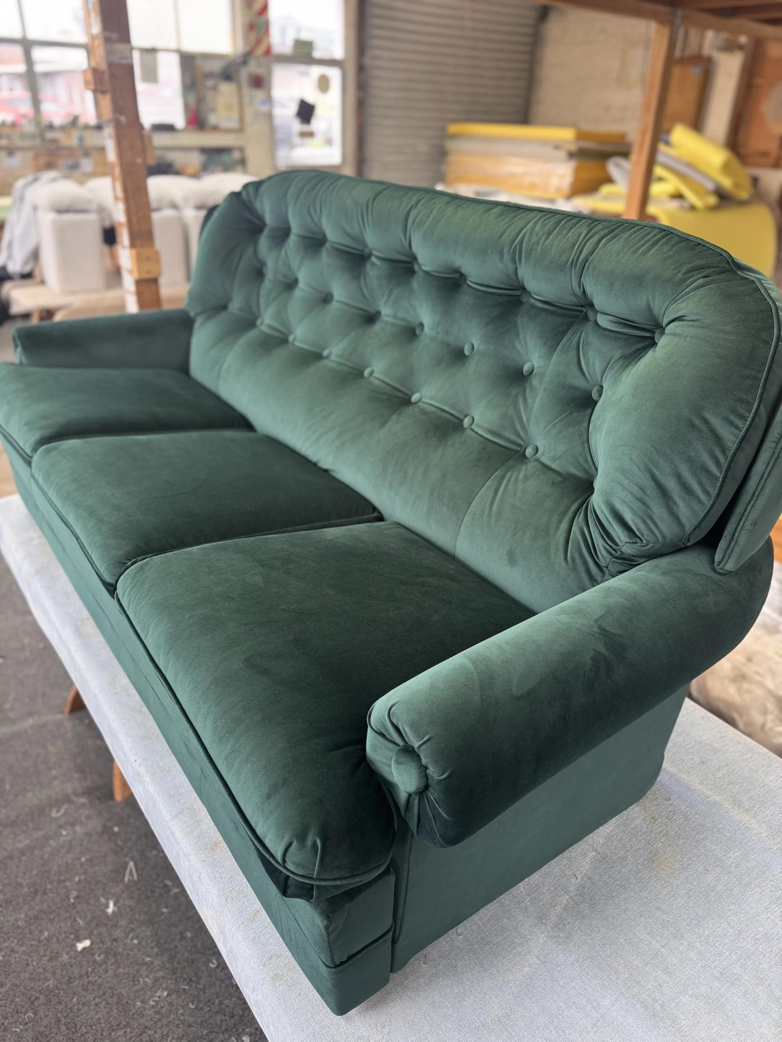 Buttoned & Chesterfield