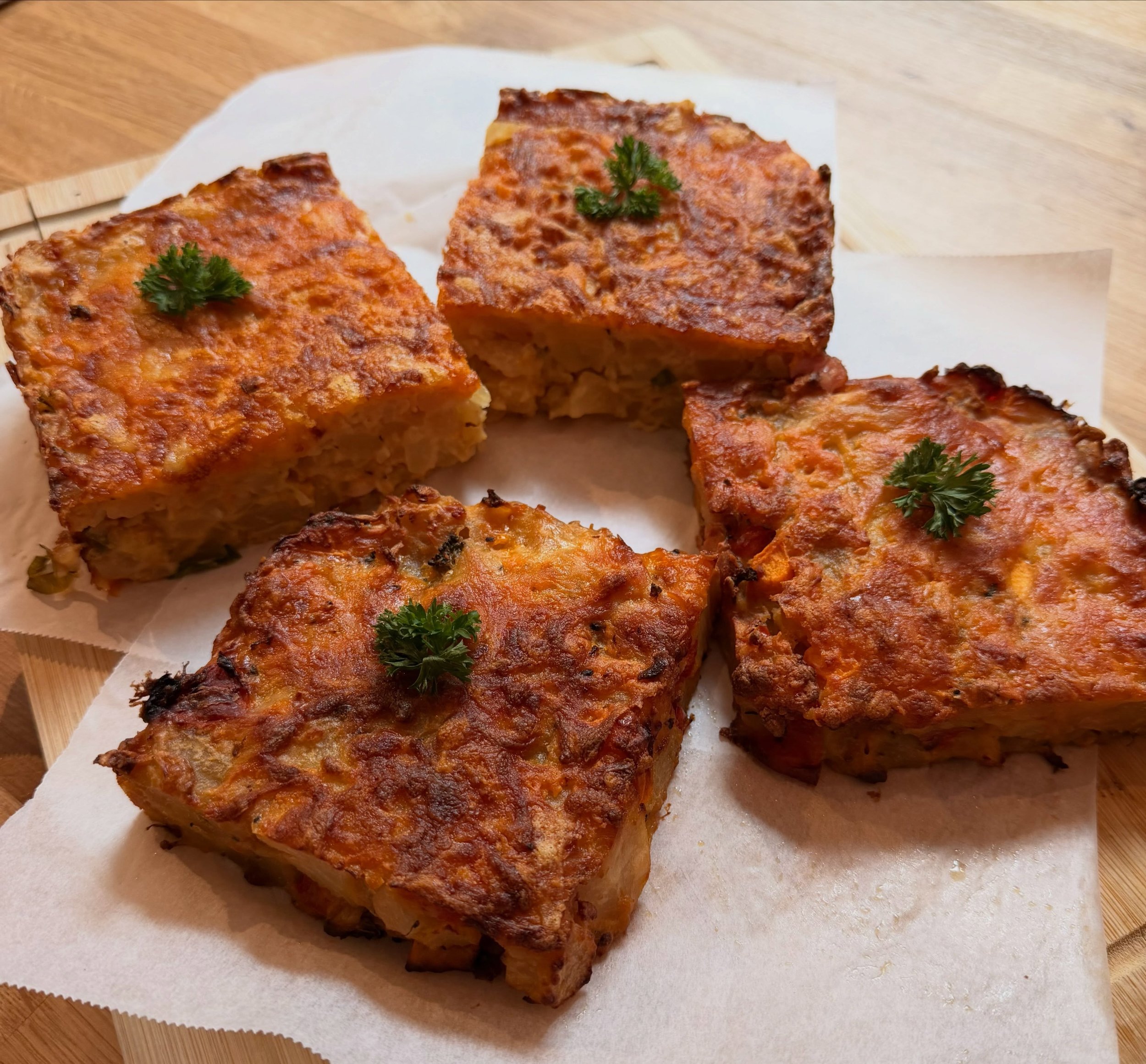 NEW! Our Tasty Potato Cakes! 😋🥔

Golden, crispy and packed with deliciousness. perfect for a quick lunch or light bite. A fresh side salad can be added for the perfect finishing touch. 🥗

🧀 Cheese, bacon &amp; spring onion
🌿 Mediterranean veg &a