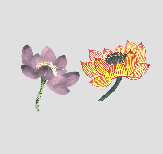 Gongbi and Xieyi: Two Ways of Painting the Lotus