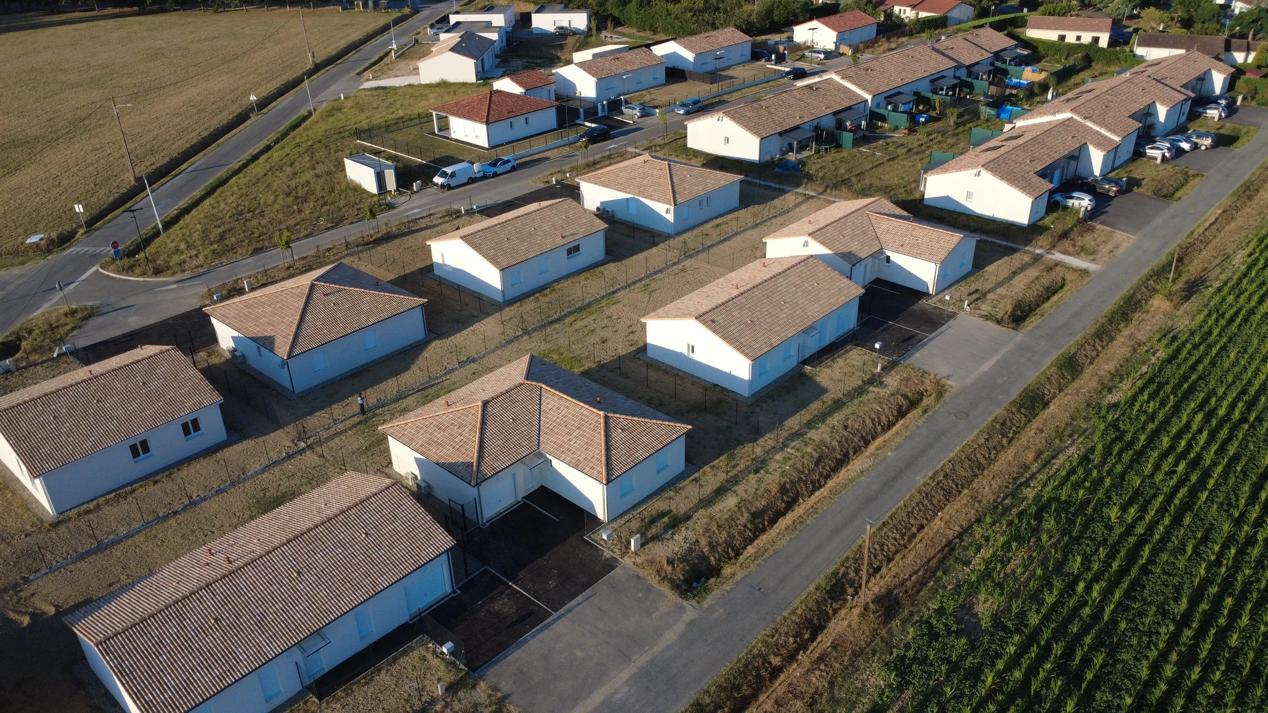 Projet de construction à damazan 8 maisons invididuelles Les promoteurs