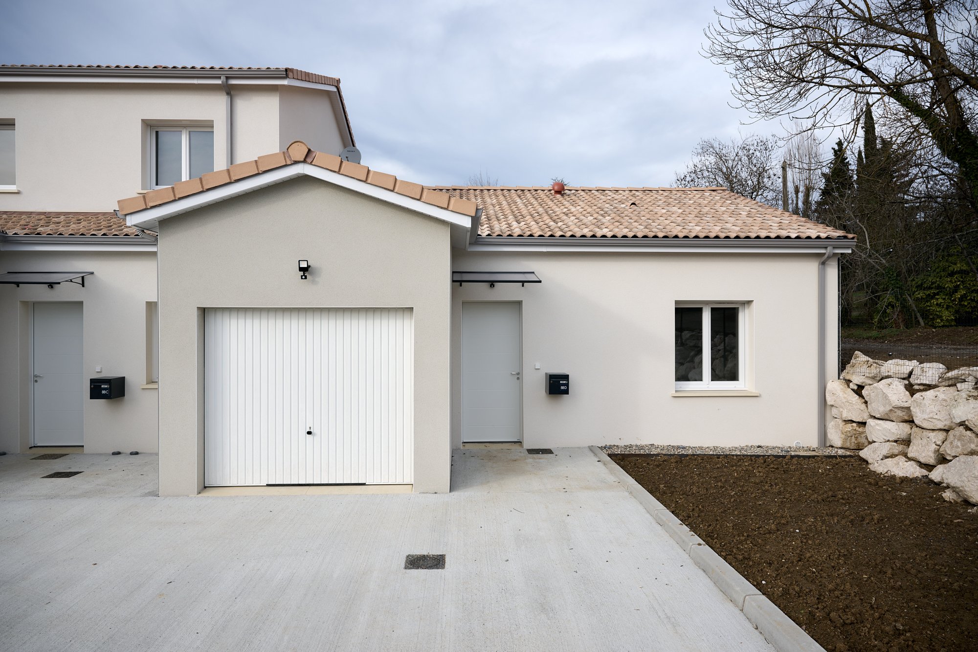 Construction de 4 maisons LES PROMOTEURS à Bon Encontre