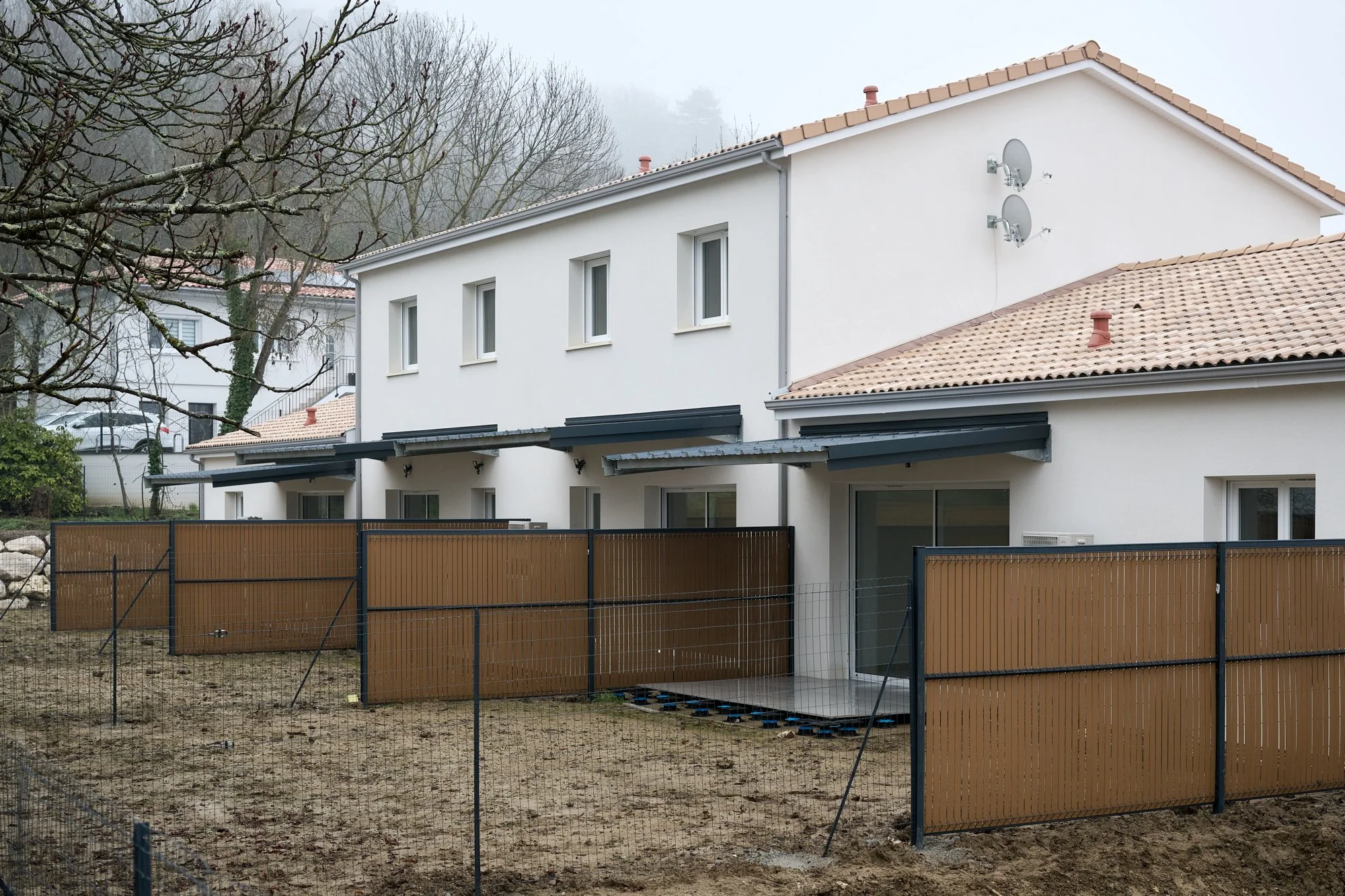 Construction de 4 maisons LES PROMOTEURS à Bon Encontre