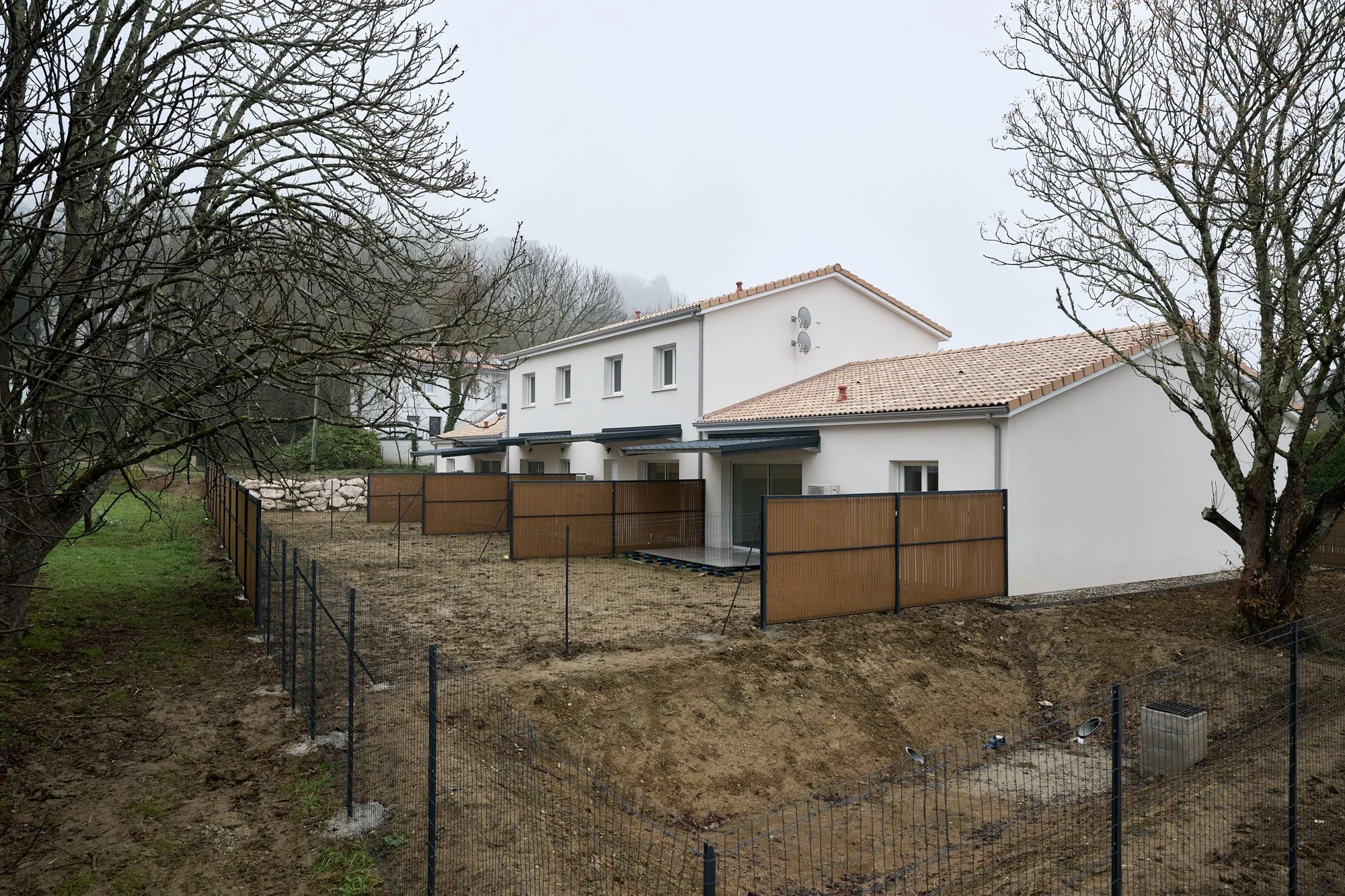 Construction de 4 maisons LES PROMOTEURS à Bon Encontre