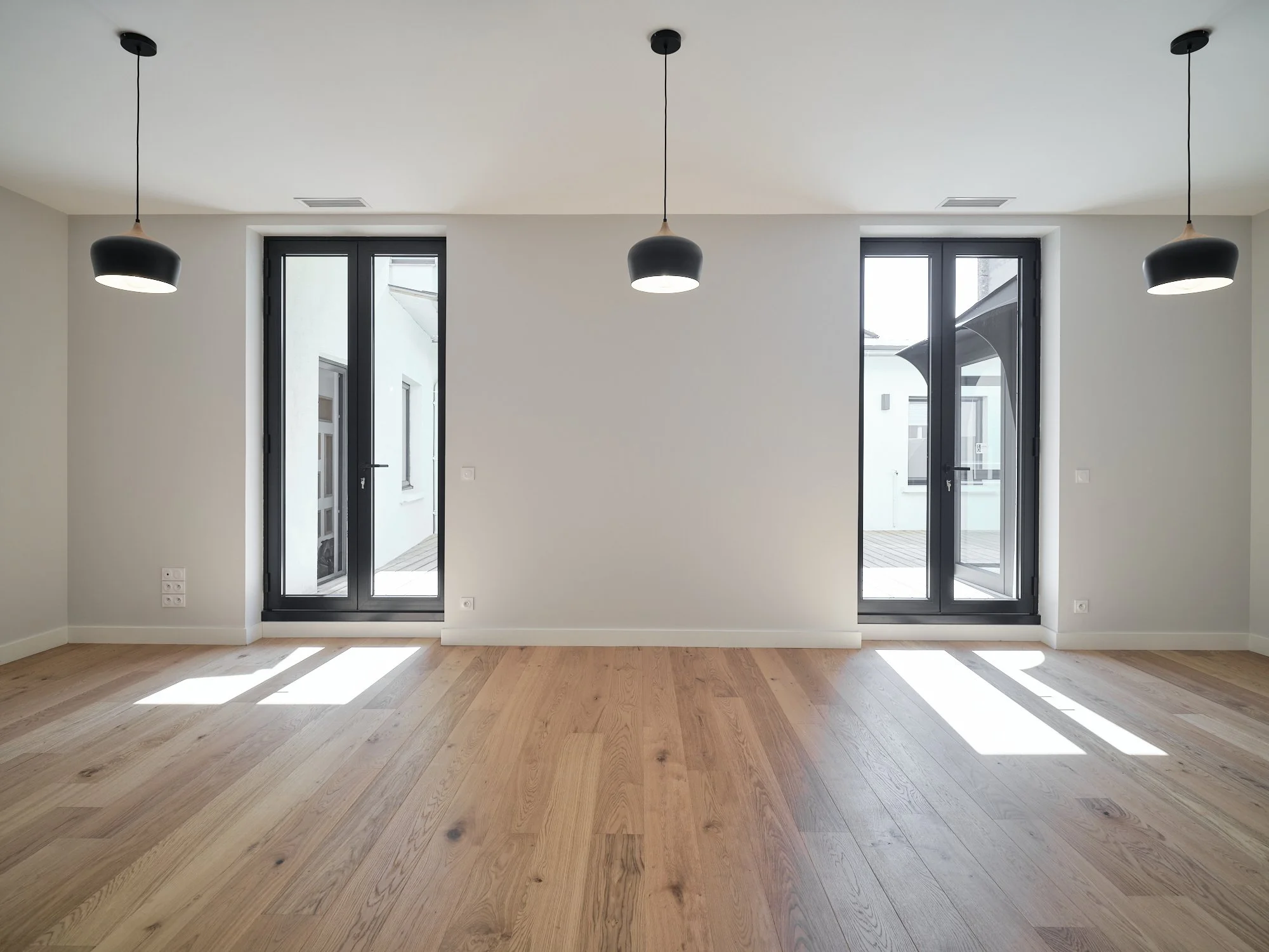 Rénovation appartement Agen LES PROMOTEURS pièce de vie ouverture