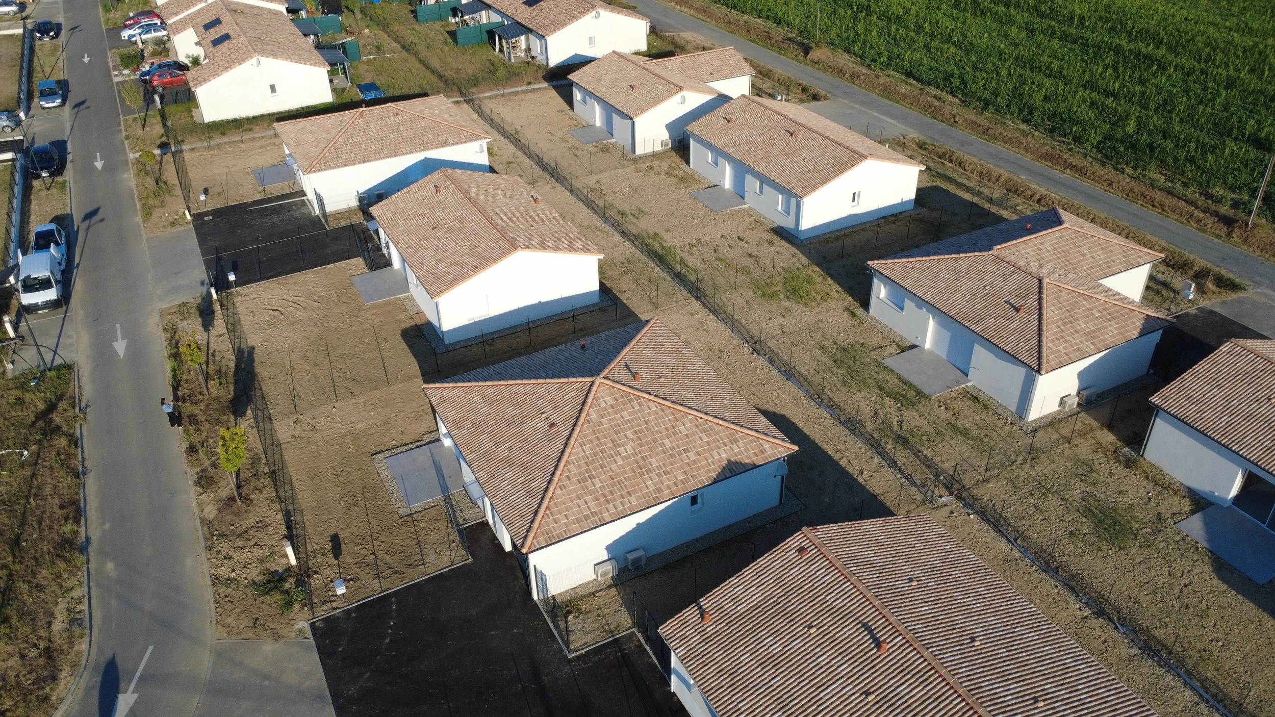 Projet de construction à damazan 8 maisons invididuelles Les promoteurs
