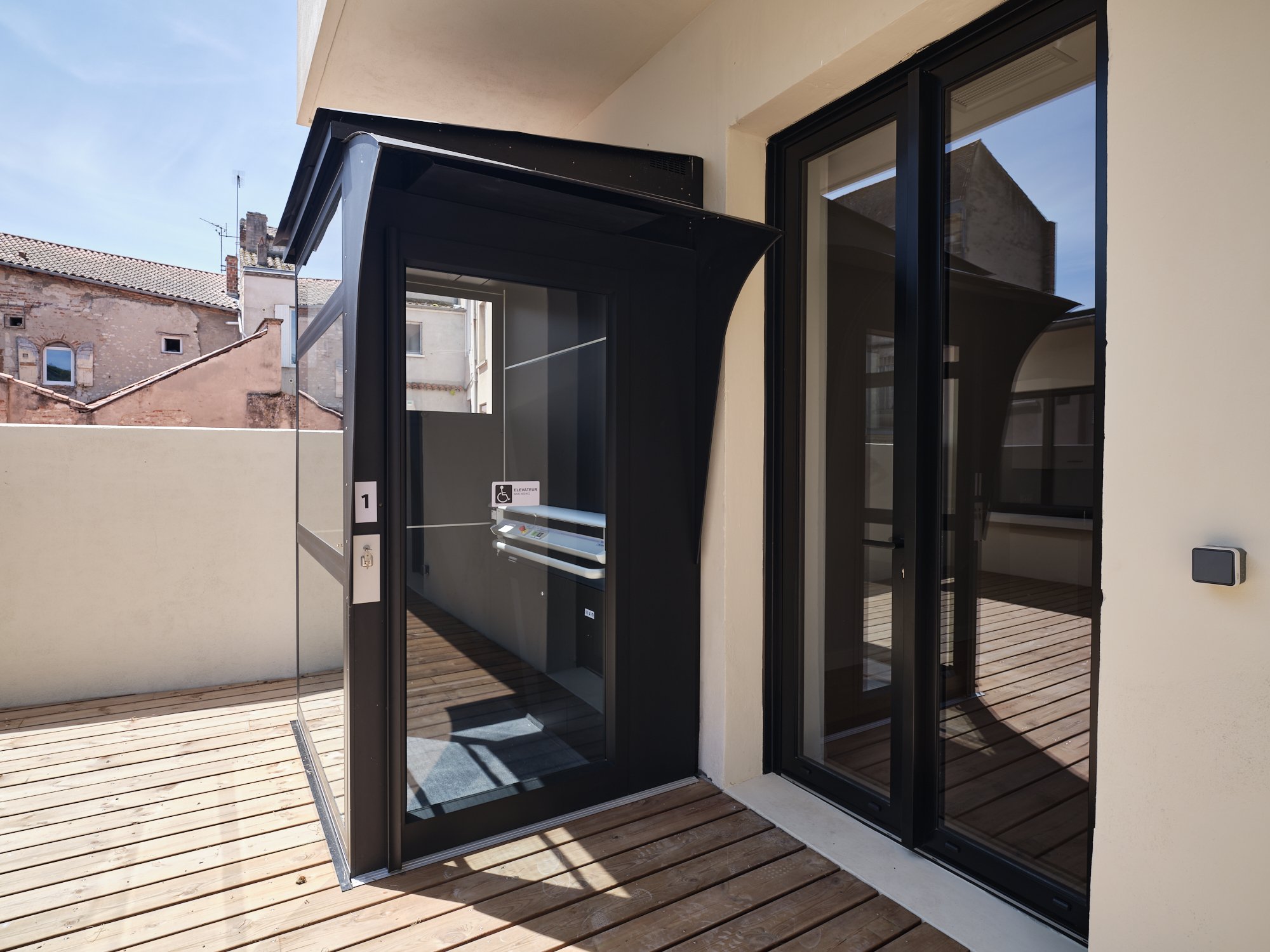 Rénovation appartement Agen LES PROMOTEURS ascenseur