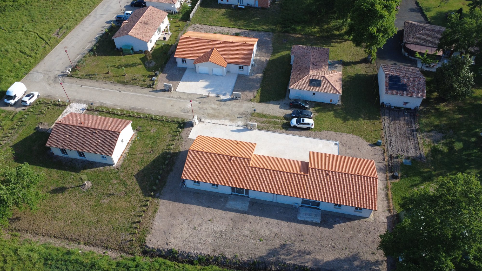 Construction de 4 maisons individuelles à Houeillès Les Promoteurs